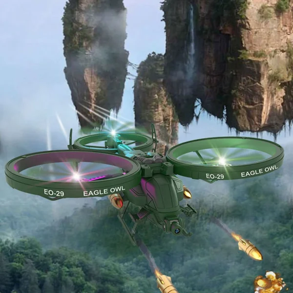 WX/RC E0-29 Scorpion 6CH Toy Remote Control Handle Drone Fighter Epp Remote Control Helicopter - Image 5