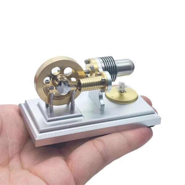 J06C Hot Horizontal Mini Stirling Engine Model Science Discovery Toys - Image 2
