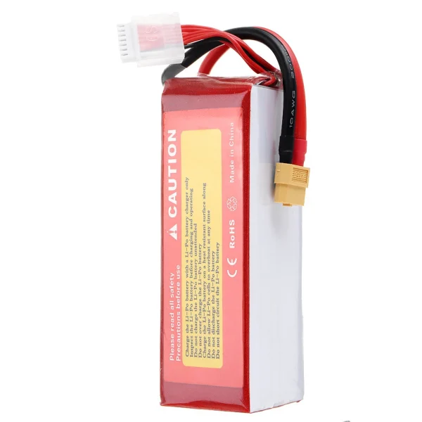 ZOP Power 22.2V 4000mAh 100C 6S Lipo Battery XT60 Plug for FPV RC Drone - Image 6