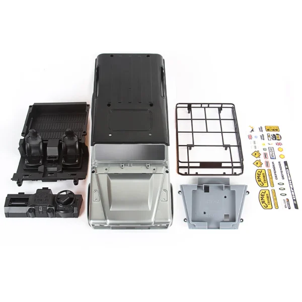 MNRC MN99S KIT 1/12 4WD RC Car DIY Unassembled for Land Rover Rock Crawler LED Light Climbing Off-Road Truck Vehicles Models Toy - Image 9