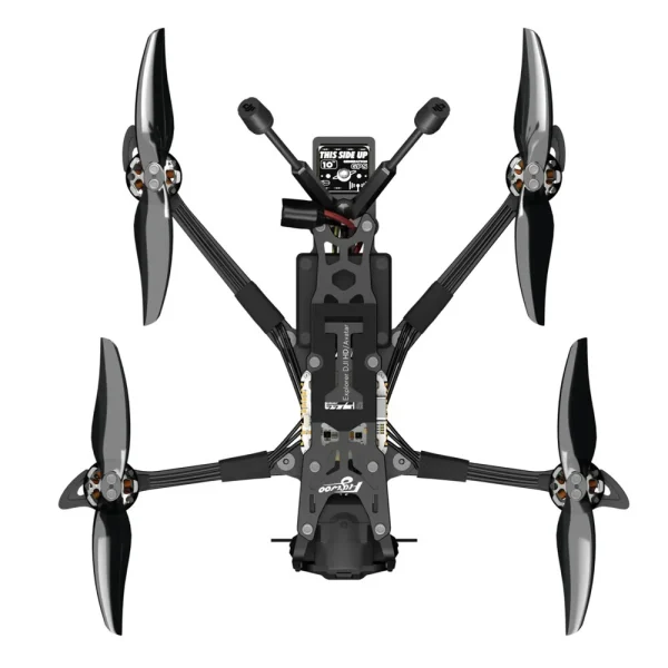 Flywoo Explorer LR 4 HD O4 PRO 4 Inch Long Range RC FPV Racing Drone BNF PNP with Goku F722 mini Stack - Image 2