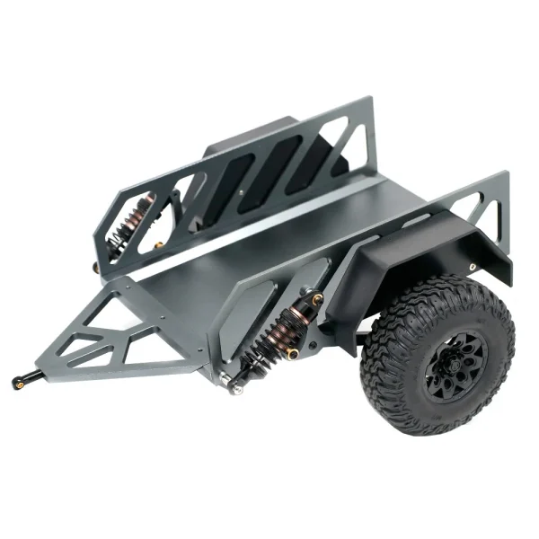 1/10 Metal CNC Simulate Trailer For D90 SCX10 TRX4 RC Car Parts Cralwer Models - Image 7