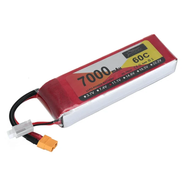 ZOP Power 11.1V 7000mAh 60C 3S LiPo Battery XT60 Plug for RC Drone - Image 4