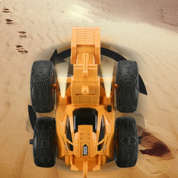 2.4G Drop-resistant Excavator RC Car Stunt RC Car for Children Toys - Image 4