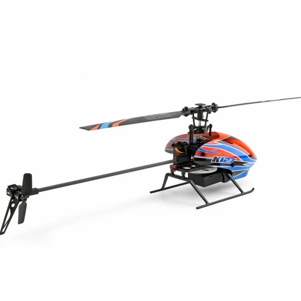 XK K127 4CH 6-Axis Gyro Altitude Hold Flybarless RC Helicopter RTF - Image 4
