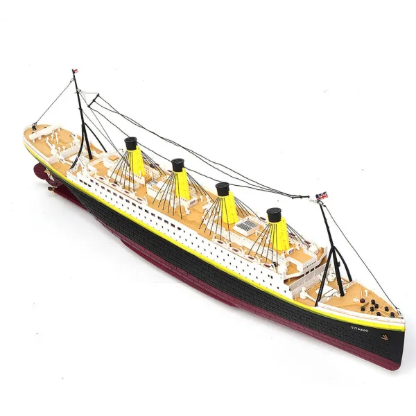 NQD 757 1/325 2.4G 80cm Simulation Titanic RC Boat Electric Ship Model with Light RTR Toys - Image 4