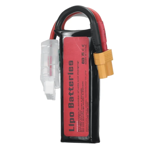 ZOP Power 7.4V 300mAh 75C 2S LiPo Battery With XT30 Plug for DarwinFPV BABY APE/PRO/V2 FPV Drone - Image 6