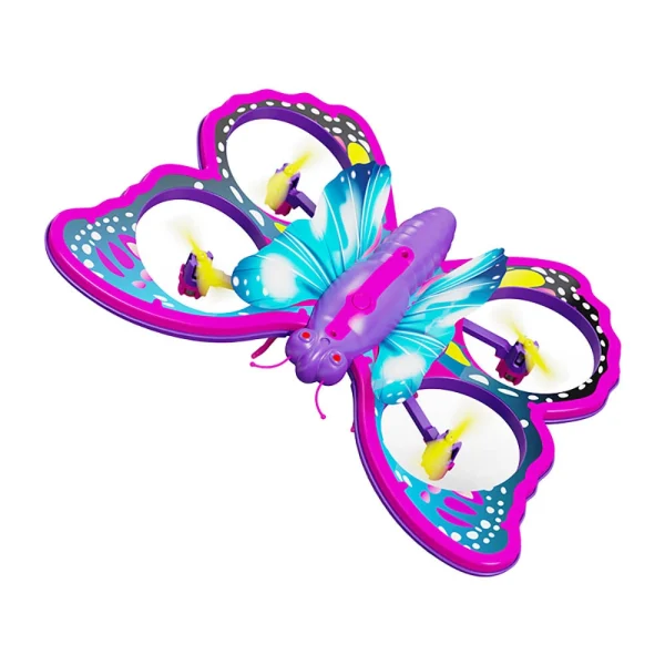 4DRC V40 Butterfly Intelligent Gravity Sensor Obstacle Altitude Hold Mode 360 Filp Colorful LED Lighting Toys Kids Gift 2.4G 4CH 6-Axis RC Drone Quadcopter RTF - Image 2