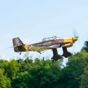 MinimumRC Ju-87 Stuka Bomber 430mm Wingspan KT Foam RC Airplane KIT+Motor