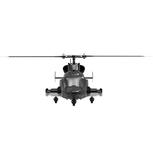 Eachine E188S AirWolf 2.4G 9CH 6G GPS Optical Flow Localization LiDAR TOF Altitude Hold Dual Brushless Motor 1:34 Scale Flybarless RC Helicopter RTF - Image 6