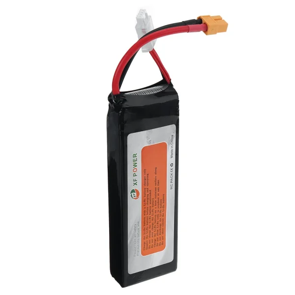 XF POWER 11.1V 4500mAh 75C 3S LiPo Battery XT60 Plug for RC Car - Image 4