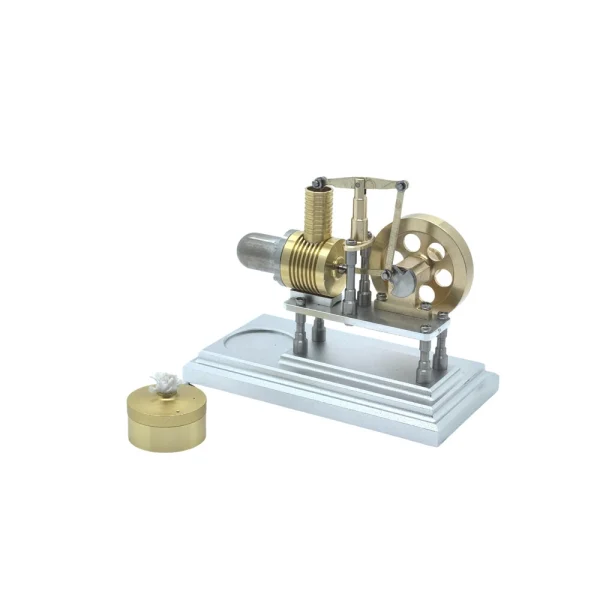 J06H Bee Series Mini Horizontal Stirling Engine Model Physics Science Experiments for Children - Image 5