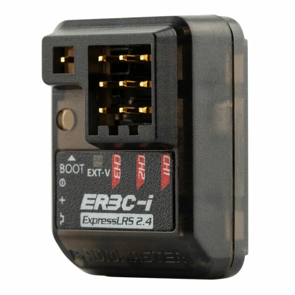 Radiomaster ER3C-i 2.4GHz ExpressLRS ELRS PWM Receiver w/ Built-in Antenna for MT12 Radio Transmitter - Image 2