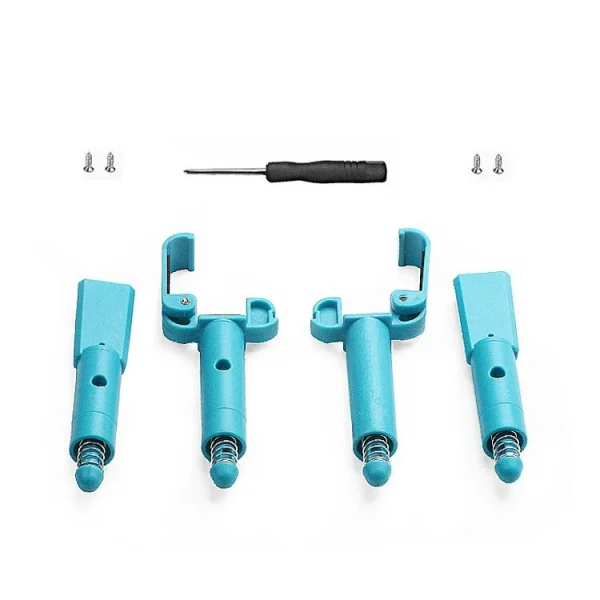Spring Heightened Extended Landing Gear Skid Shock Absorber Leg Tripod with Propeller Props Blade Set for SJRC F22 / F22S 4K PRO RC Drone Quadcopter - Image 4