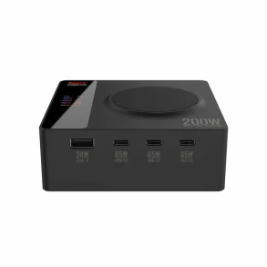 ISDT POWER 200 200W Ultra High Power Desktop Fast Charger APP Connection 5 Independent Channel Charger With PD3.1 Quick Charging Protocol