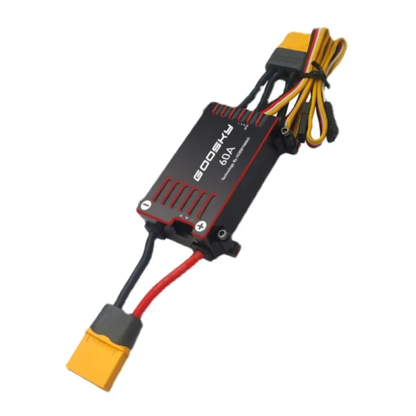 GOOSKY Hobbywing Full Metal Bicolor Collaboration ESC 6S 60A for Legend RS4 RC Helicopter - Image 2