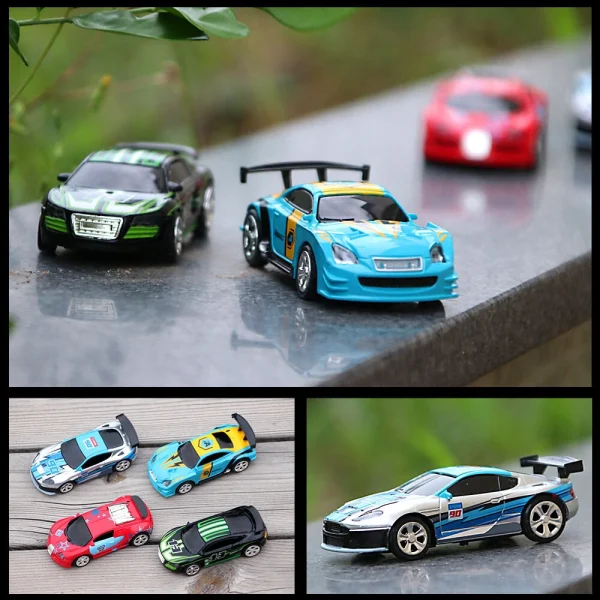 1/58 2.4G 4CH Electric Mini RC Car App Controlled Radio Remote Control Mini Racing Toys Model - Image 5