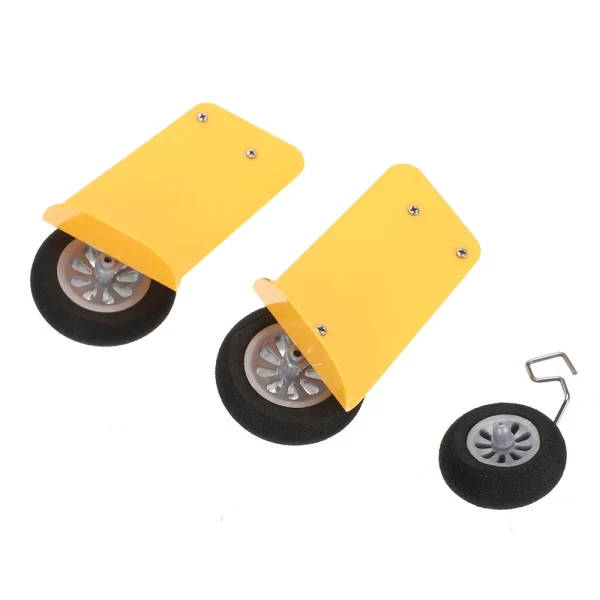 XK A300-Beech D17S 550mm Wingspan RC Airplane Replacement Spare Part Landing Gear Set - Image 3