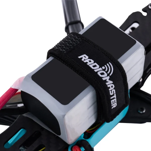2PCS RadioMaster Ultra Adjustable Non-Slip Battery Straps Secure Grip for FPV Racing Drones  Professional RC Drone Accessories with Safety Lock - Image 3