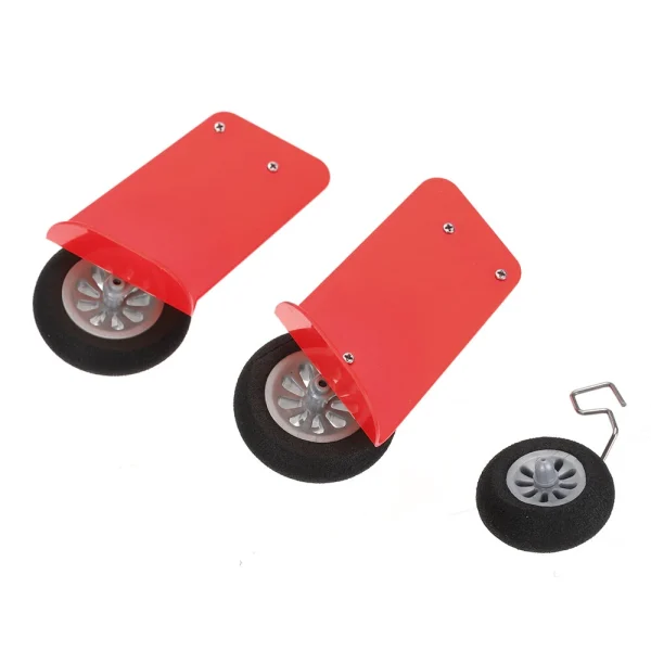 XK A300-Beech D17S 550mm Wingspan RC Airplane Replacement Spare Part Landing Gear Set - Image 7