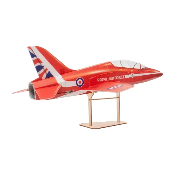 MinimumRC BAE Hawk Red Arrow 30mm EDF 1S 380mm Wingspan RC Airplane KIT+EDF - Image 7