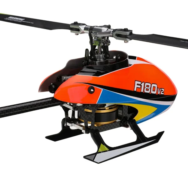 Eachine & YXZNRC F180 V2 6CH 3D6G System Dual Brushless Direct Drive Motor Flybarless RC Helicopter BNF Compatible with FUTABA S-FHSS - Image 6