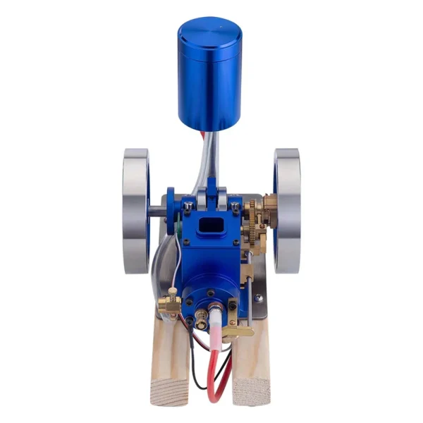 STARPOWER Mini Four Stroke Gasoline Engine Internal Combustion Engine Model with Wooden Base Physics Experiment Science Discovery Production Invention Gift Collection Toys - Image 4