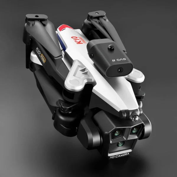 XKJ K10 MAX Upgrade Three Camera WiFi FPV with 4K ESC 3 Lens 360 Obstacle Avoidance Optical Flow Positioning Foldable RC Drone Quadcopter RTF - Image 4