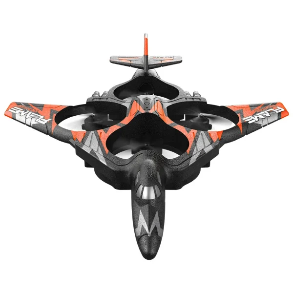 TU 160 Fighter 2.4G One Key Spray Gravity Sensor EPP FPV RC Drone Airplane Quadcopter Glider RTF With LED Lights for Beginners - Image 6