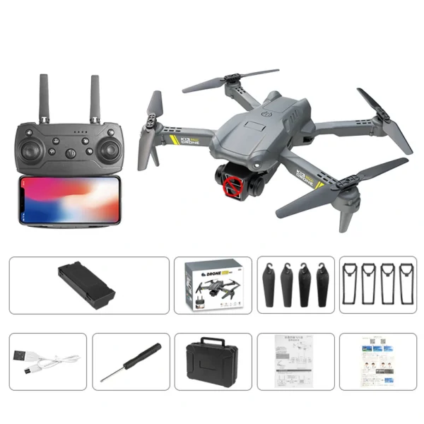 XKJ K13 MAX WiFi FPV with HD Dual Camera Altitude Hold Headless Mode Foldable RC Drone Quadcopter RTF - Image 6