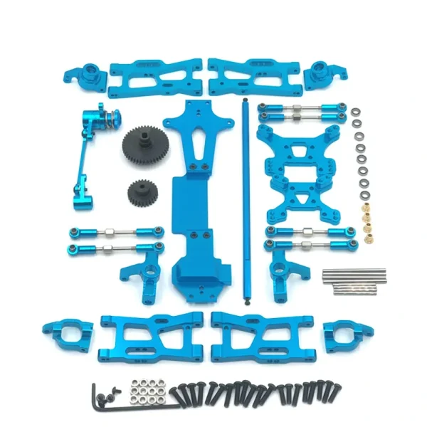 Upgrade Metal C Seat Steering Cup Swing Arm Central Drive Shaft For WLtoys 1/14 144010 144001 144002 RC Car Spare Parts - Image 4