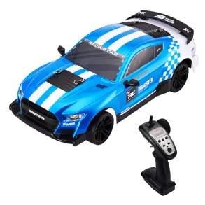 HX 1/14 2.4G 4WD RC Car Gyro Racing High Speed Drift Toy Full Proportional w/ Light