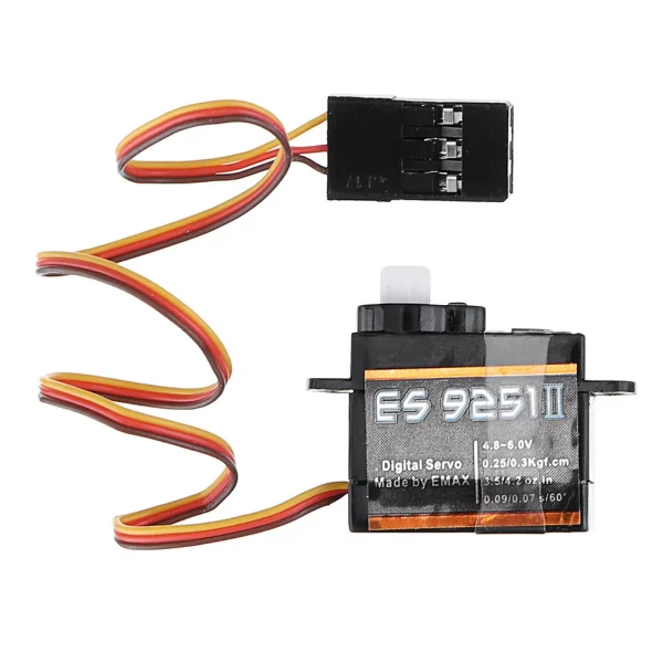 6PCS Emax ES9251  Upgrade Version 3g Plastic Gear Micro Digital Servo For RC Model - Image 3