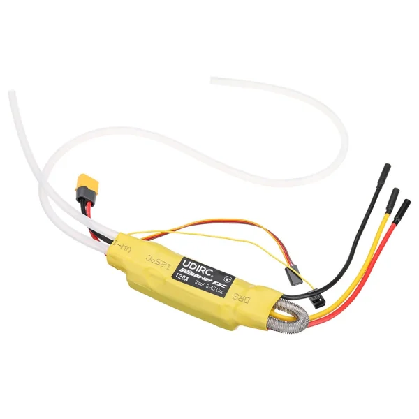 UDIRC UDI022 Tylosaurus RC Boat Spare 120A Brushess ESC 3-4S Water-Cooled Speed Controller UDI022-30 Vehicles Models Parts Accessories - Image 2