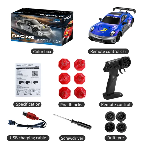 KFPLAN KF28 1/16 2.4G 4WD Full Proportion Mobile Phone APP Control LED Light Drift RC Car Vehicle Models RTR - Image 7