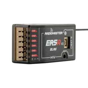 Radiomaster ER5A V2 2.4GHz 5CH ELRS PWM Receiver for MT12 Pocket Boxer TX16S Zorro ELRS Radio Transmitter