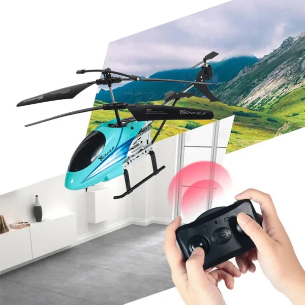 902 3.5CH Remote Control Helicopter Charging Fixed Height RC Helicopter - Image 3