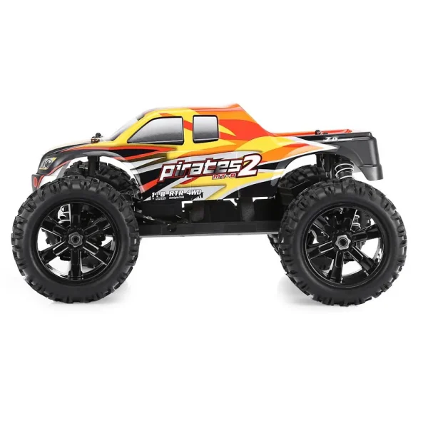 ZD Racing Two Battery 08427 1/8 120A 4WD Brushless RC Car Off-Road Truck RTR Model - Image 3