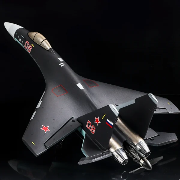 Upgraded QF009 SU-35 Fighter Brushless Version 375mm Wingspan 2.4GHz 4CH 3D/6D Switchable 6-Axis Gyro EPP RC Airplane Fixed Wing Glider RTF - Image 3