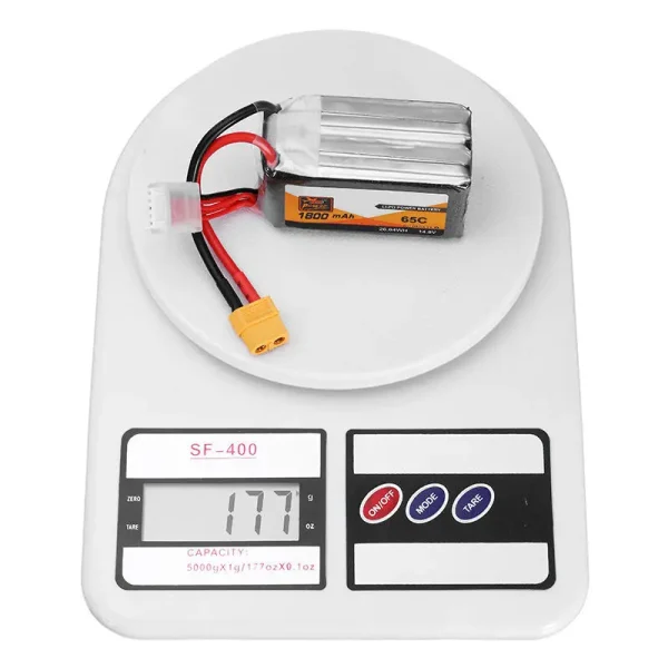 ZOP Power 14.8V 1800mAh 65C 4S Lipo Battery XT60 Plug For RC FPV Racing Drone - Image 7