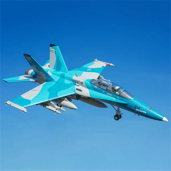 FMS F/A-18 EDF Jet 64mm 735mm Wingspan EPO Warbird RC Airplane PNP - Image 5