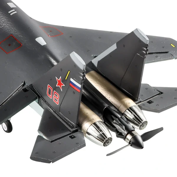 Upgraded QF009 SU-35 Fighter Brushless Version 375mm Wingspan 2.4GHz 4CH 3D/6D Switchable 6-Axis Gyro EPP RC Airplane Fixed Wing Glider RTF - Image 4