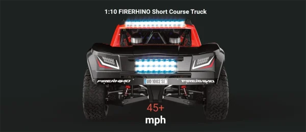 UDIRC 1002 1002SE V2 RTR 1/10 2.4G 4WD 60km/h RC Car Brushless Short Course Truck LED Light Gyro All Terrain Desert Off Road Truck Vehicles Models Toys - Image 6