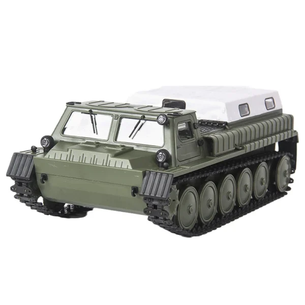 WPL E1 Crawler Transport Remote Control Vehicle RC Tank Car Full Propotional Control - Image 4