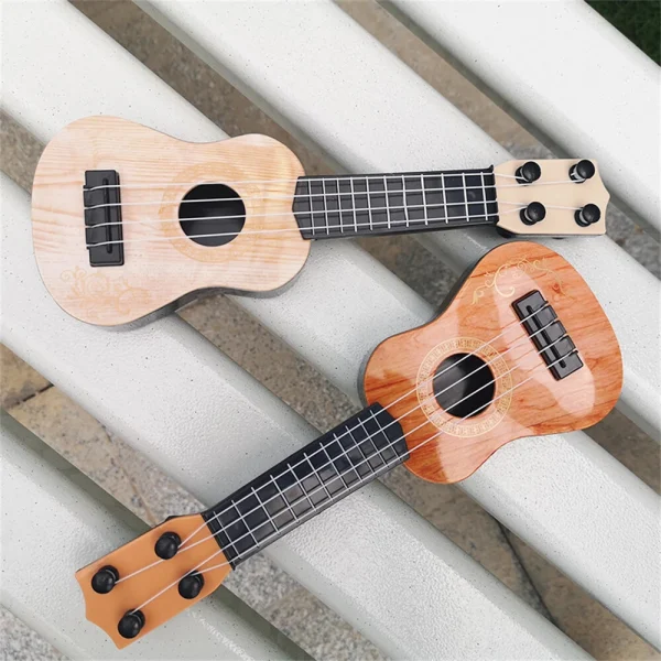 4 Strings Mini Classical Guitar Ukulele Model Early Education Musical Instruments for Kids Beginners Toy - Image 9
