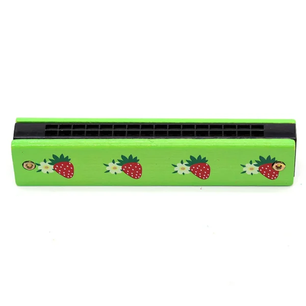 Wooden Harmonica for Kids Musical Instrument Toys Music Teaching Aid Puzzle Early Education - Image 3