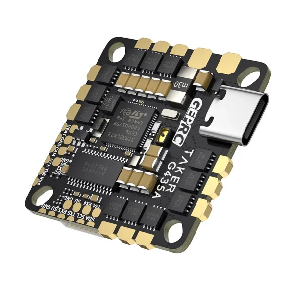 25.5x25.5mm GEPRC TAKER G4 35A AIO Flight Controller 4in1 ESC 2-4S for Cinelog25 V2 FPV RC Racing Drone - Image 4