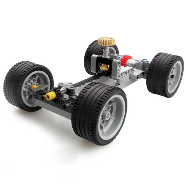 88745 MOC Car Chassis Bricks DIY Building Block Toy Remote Control Vehicles Models - Image 2