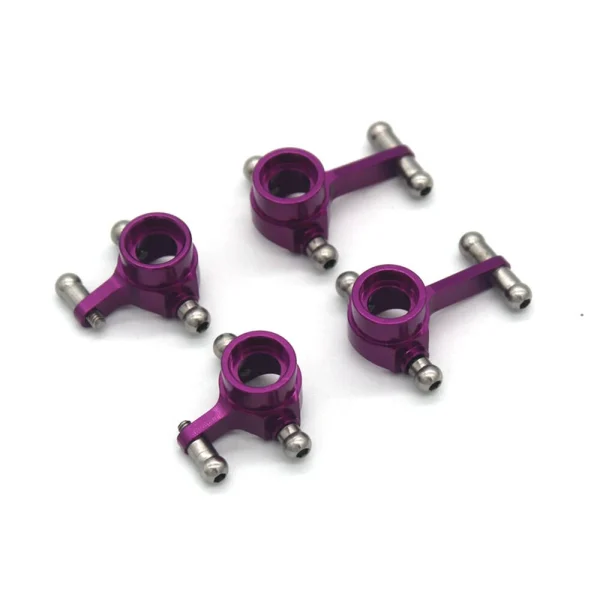 4PCS Upgraded Metal Steering Cup Rear Wheel Seat for Wltoys 284131 284010 284161 K989 K969 1/28 RC Cars Vehicles Models Parts - Image 2