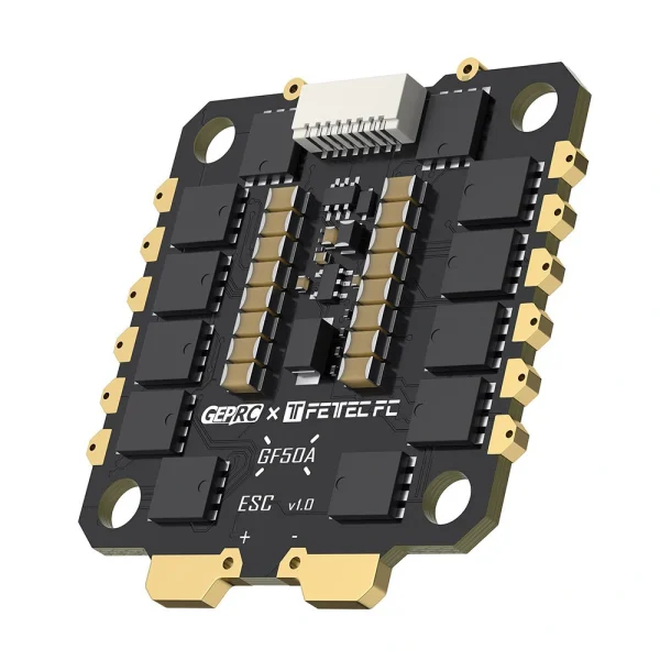 30.5x30.5mm GEPRC Fettec GF50A 50A 2-6S 4In1 Brushless ESC DShot2400 for FPV RC Racing Drone - Image 2